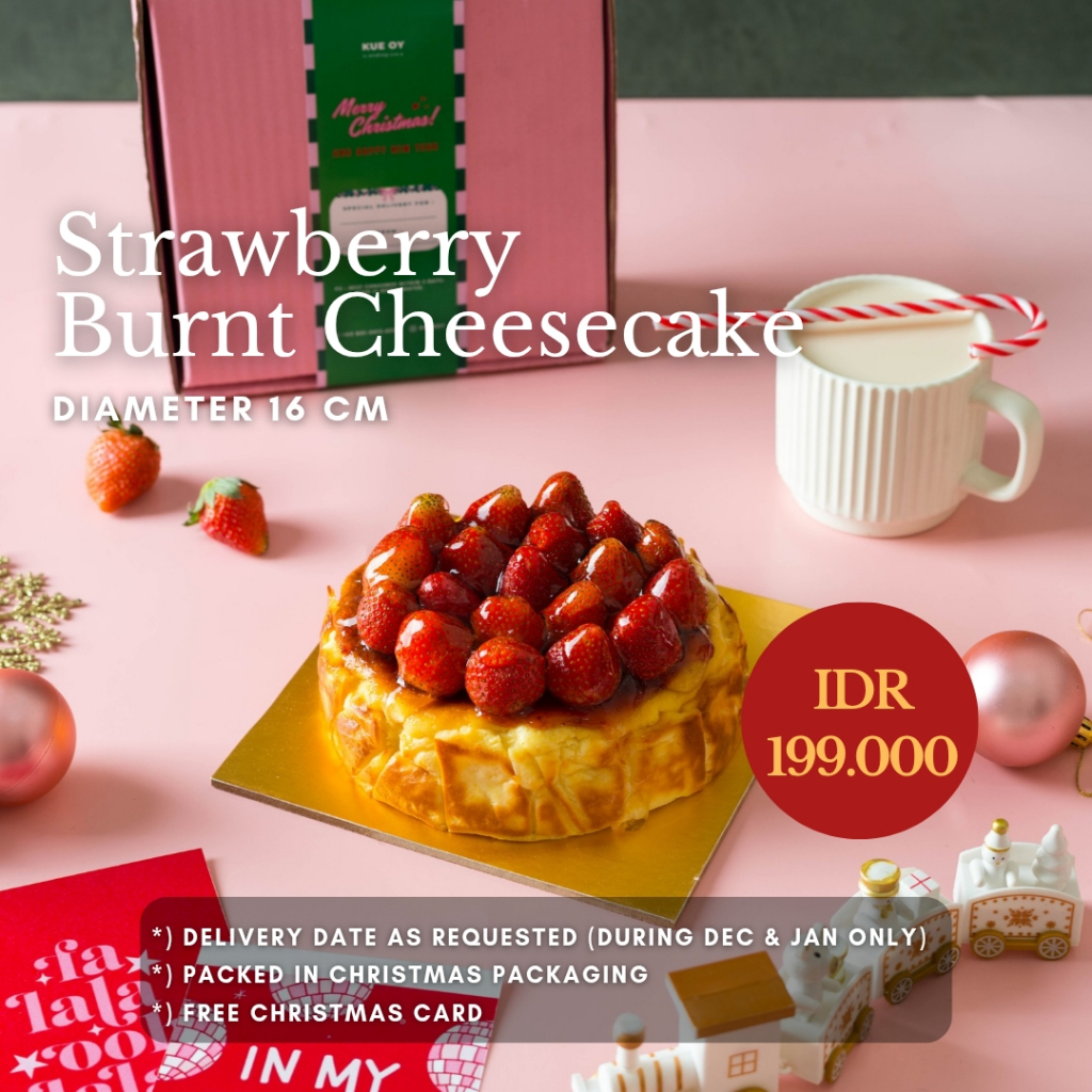 

CHRISTMAS HAMPERS NATAL / BINGKISAN / PARCEL - Strawberry Cheesecake