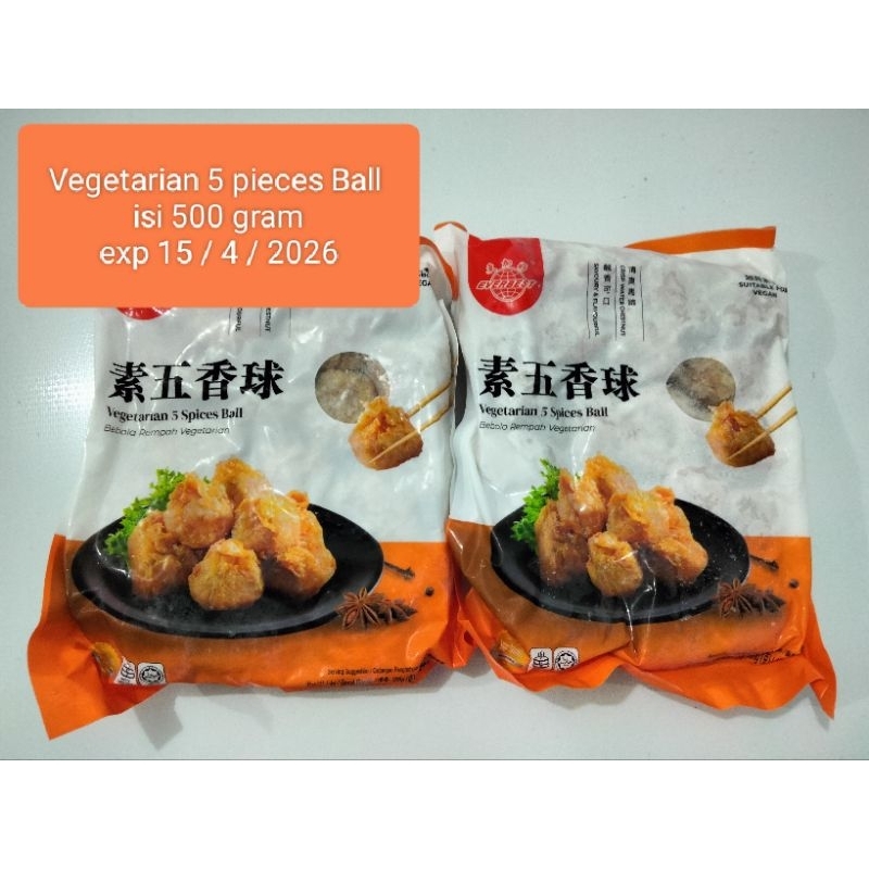 

Vegetarian 5 Spices Ball / Bebola Rempah Vegetarian