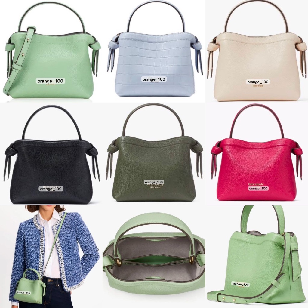 TAS KS KNOTT MINI CROSSBODY PEBBLED LEATHER CROSSBODY ORIGINAL