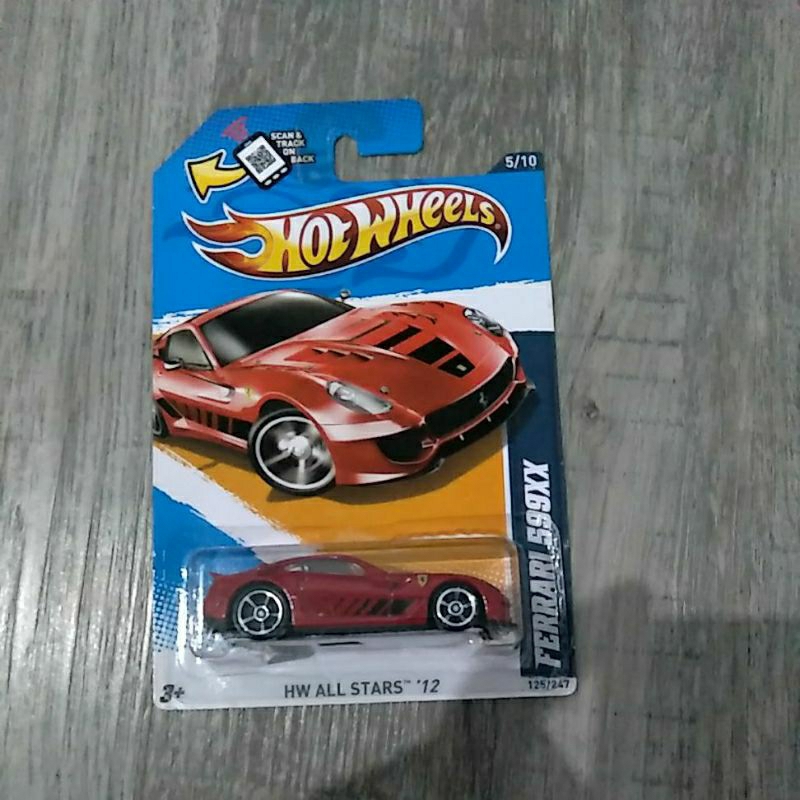 hotwheels ferrari 599xx