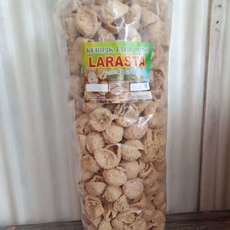 

krupuk tahu 250gr,500gr