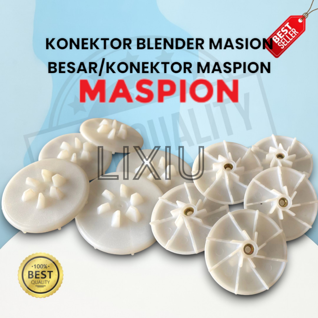 Gear/Konektor Blender Maspion Model Baru Ukuran BESAR – Kompatibel MT 1206–1215