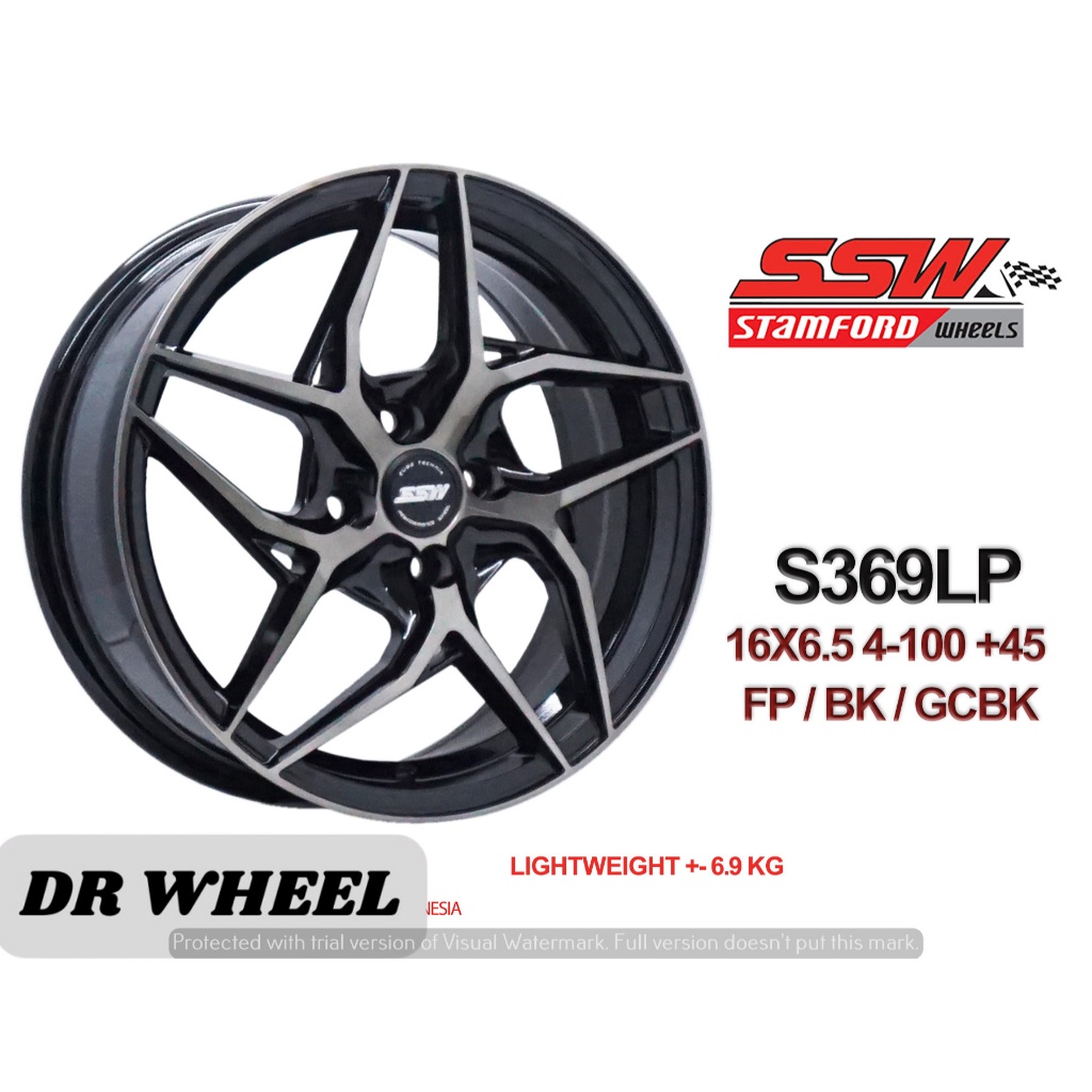Velg mobil untuk Datsun ( Go, Go+, Panca ) ring 17b lebar 7 rata body