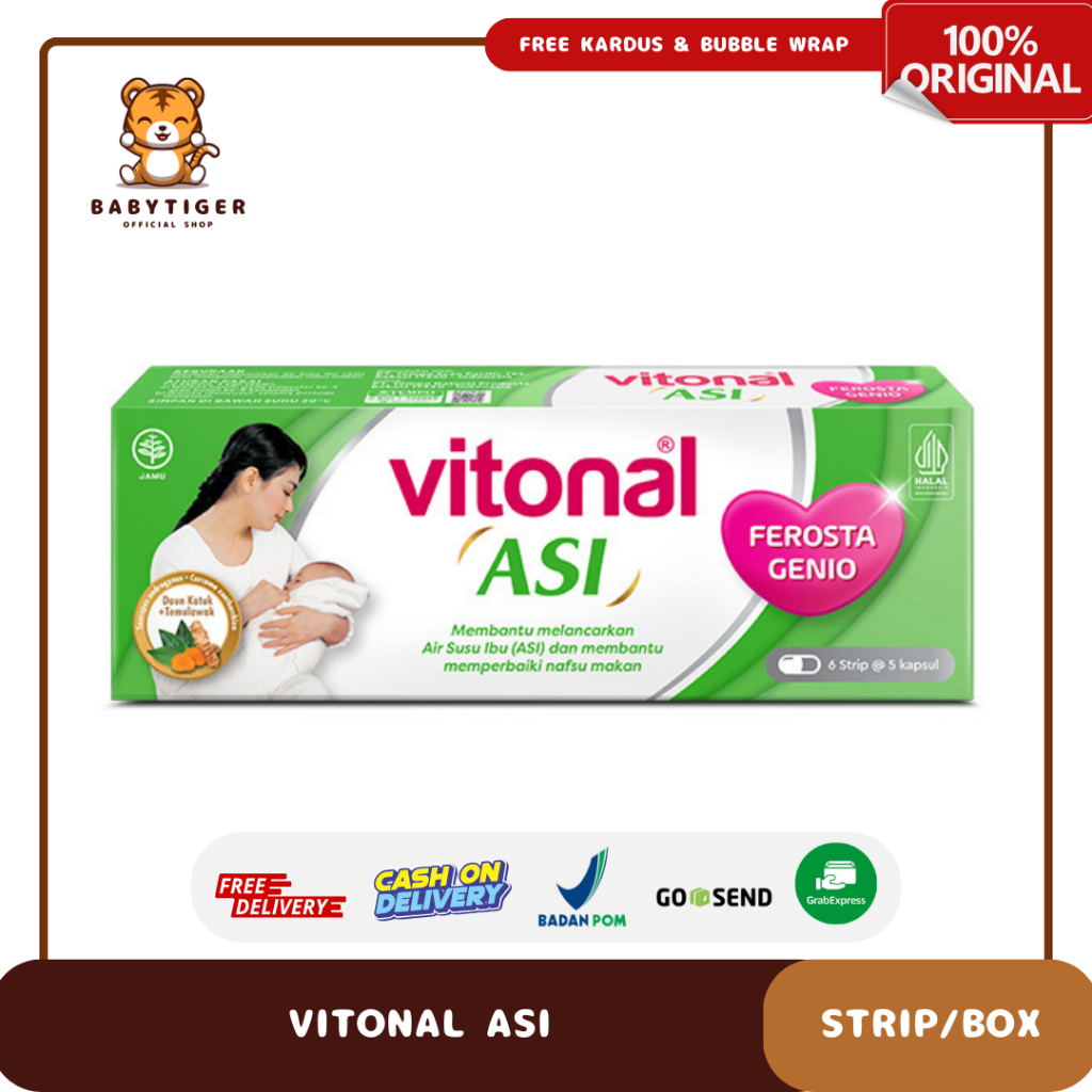 VITONAL ASI - Suplemen Pelancar ASI - Exp 2026