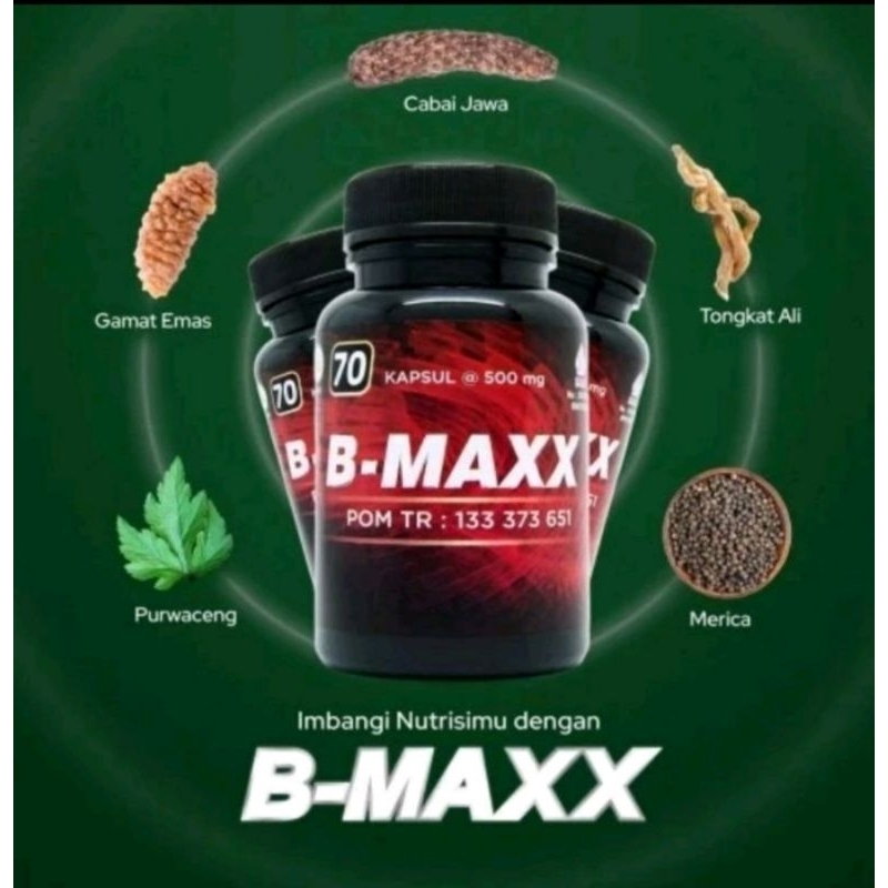 B-Maxx Obat Herbal Original Barcode