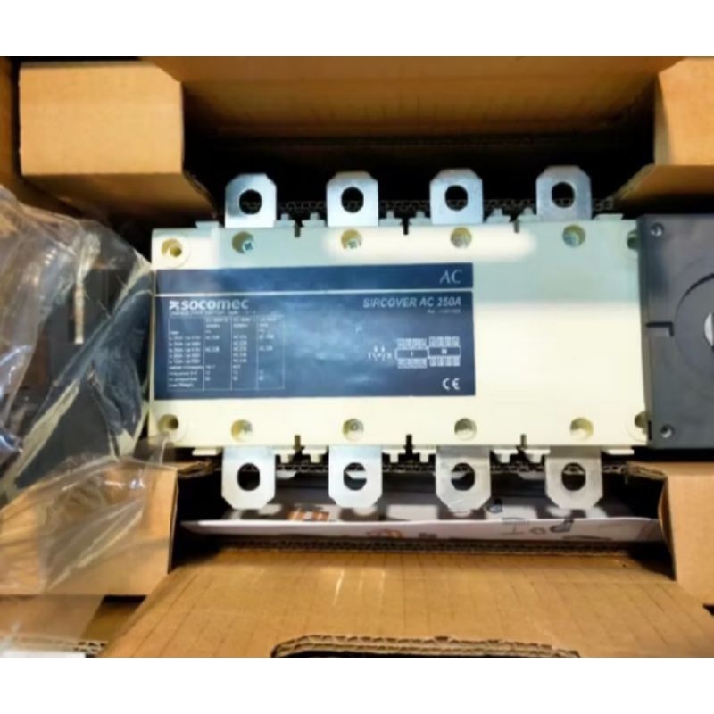 COS Manual 4p 250A dan 4p 400A merk Socomec