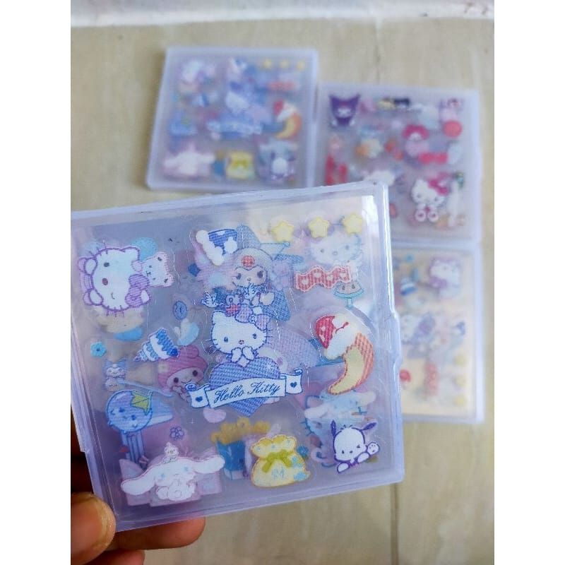 

STIKER + BOX GAMBAR SANRIO STICKER LUCU MODEL TAS