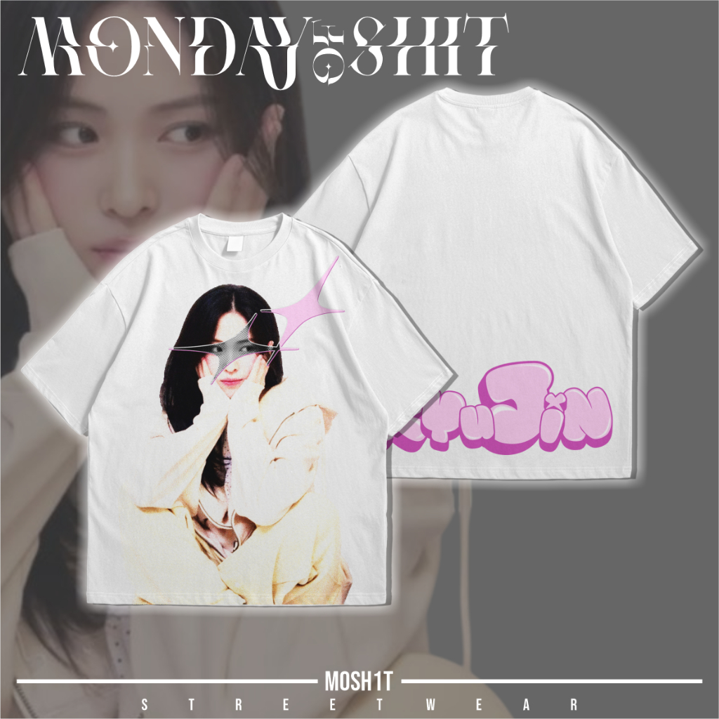 TSHIRT OVERSIZE RYUJIN ITZY // TSHIRT OVERSIZE // KAOS OVERSIZE // KAOS FULLPRINT