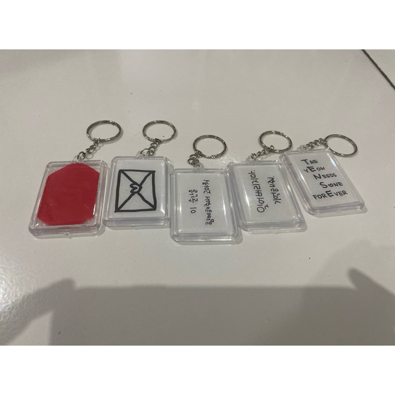 Gantungan Kunci Confetti The Tense Taeyeon Concert (Asli)