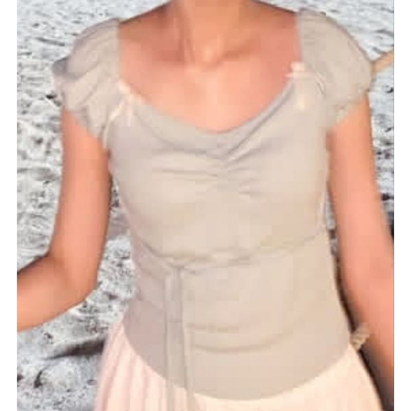 Preloved odette sabrina top | Aesthete yourlife