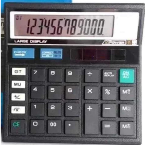 

SIS Kalkulator Calculator CLTHZEN CT-512 12Dit Mirip