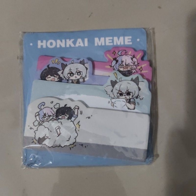 

OFFICIAL MERCHANDISE STICKER HI3 MEME
