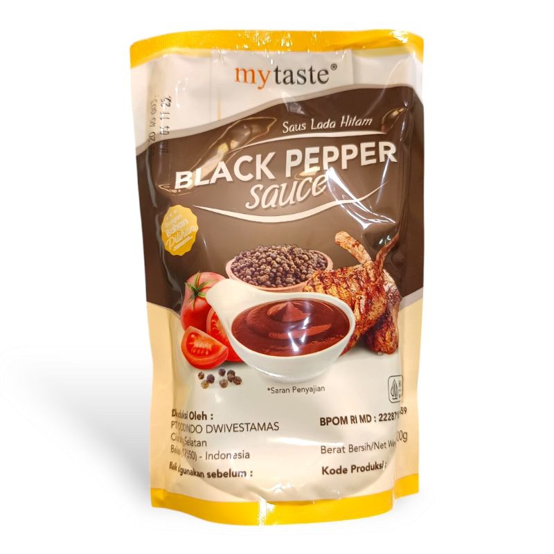 

Mytaste Sauce BBQ/Spicy BBQ lvl 3/Blackpepper/Teriyaki/Mushroom/Asam Manis 500gr