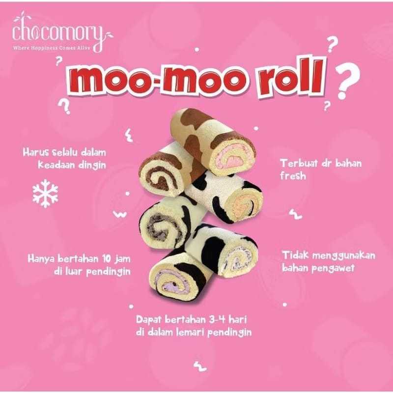 

MOOMOO ROLL COKLAT/ORIGINAL/ROYAL CHEESEE