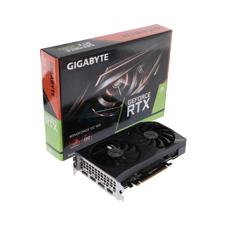 VGA GIGABYTE GeForce RTX 3060 / RTX3060 Windforce OC 12GB GDDR6