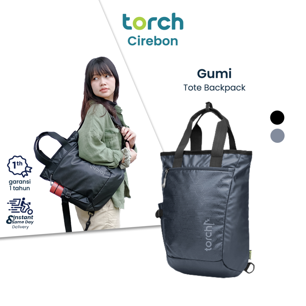 TORCH Gumi Tote Bag Backpack Totebag Tas Jinjing Ransel