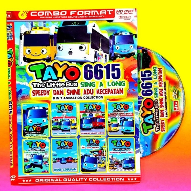 KASET DVD TAYO FULL COLLECTION - DVD BUS TAYO