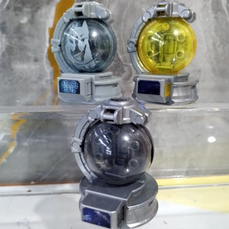 Super Sale Kyutama Ball Kyuranger Harga Per Set Of 3 pcs Original BANDAI