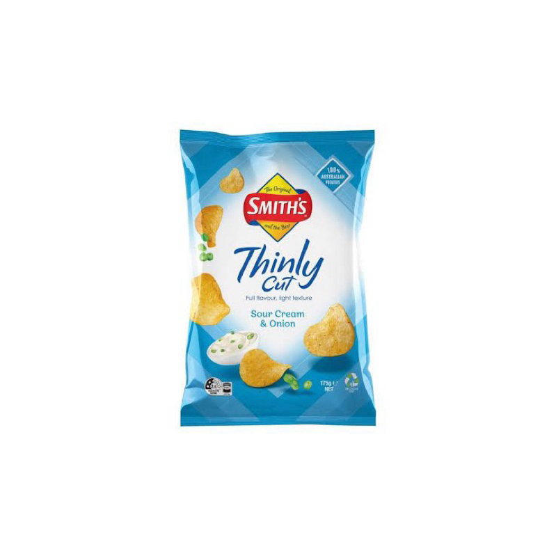 

Smith’s Thinly Cut Sour Cream & Onion Australia