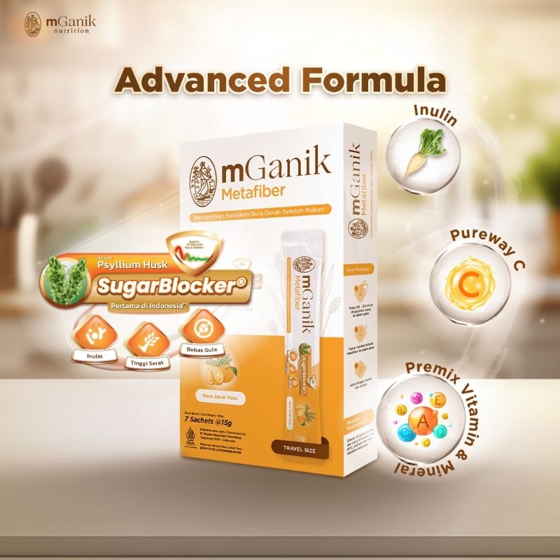 Mganik Metafiber Travel Size 7sachet