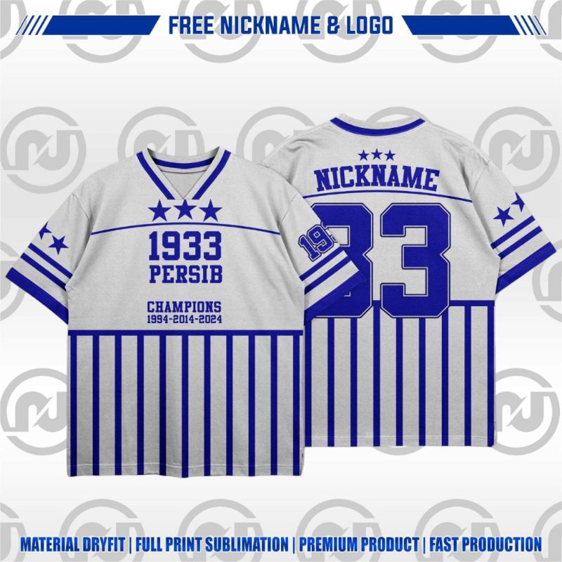 Jersey American Football Oversize Drifit Premium