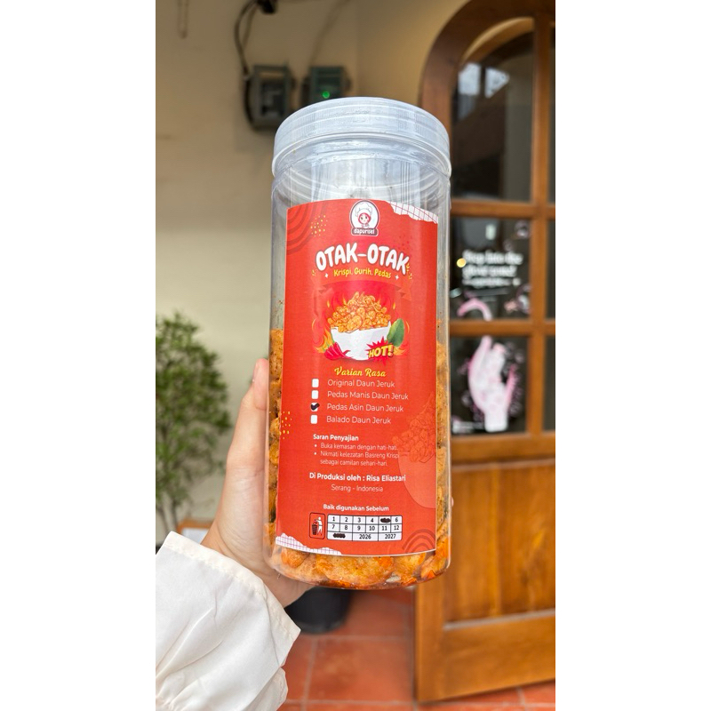 

OTAK-OTAK KRISPY DAUN JERUK 250GR BY RISEL