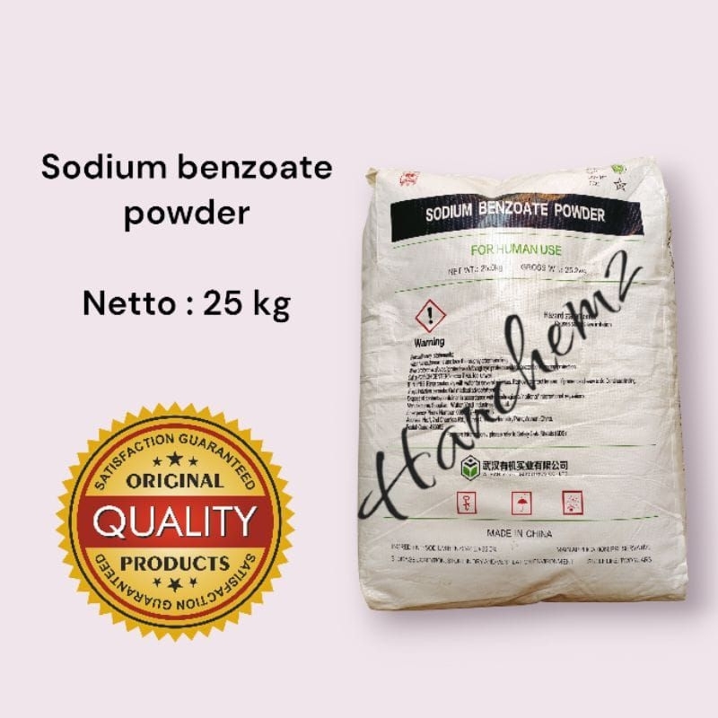 

Sodium benzoat/pengawet makanan @25kg
