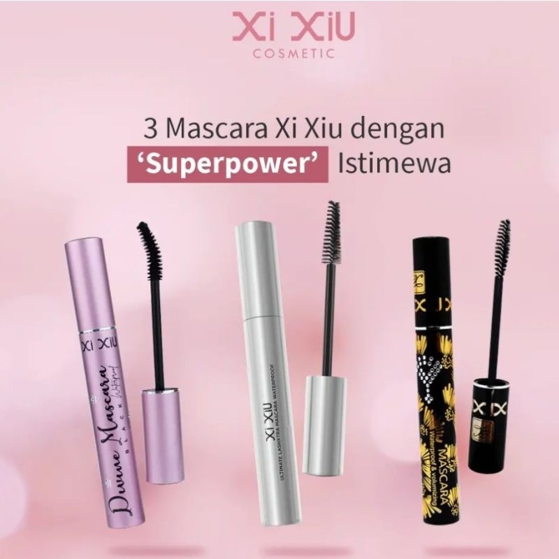 Xi XiU LOVELY MASCARA WATERPROOF & Volumizing /Xi XiU ULTIMATE LASHXTRA MASCARA /Xi XiU DIVINE MASCA