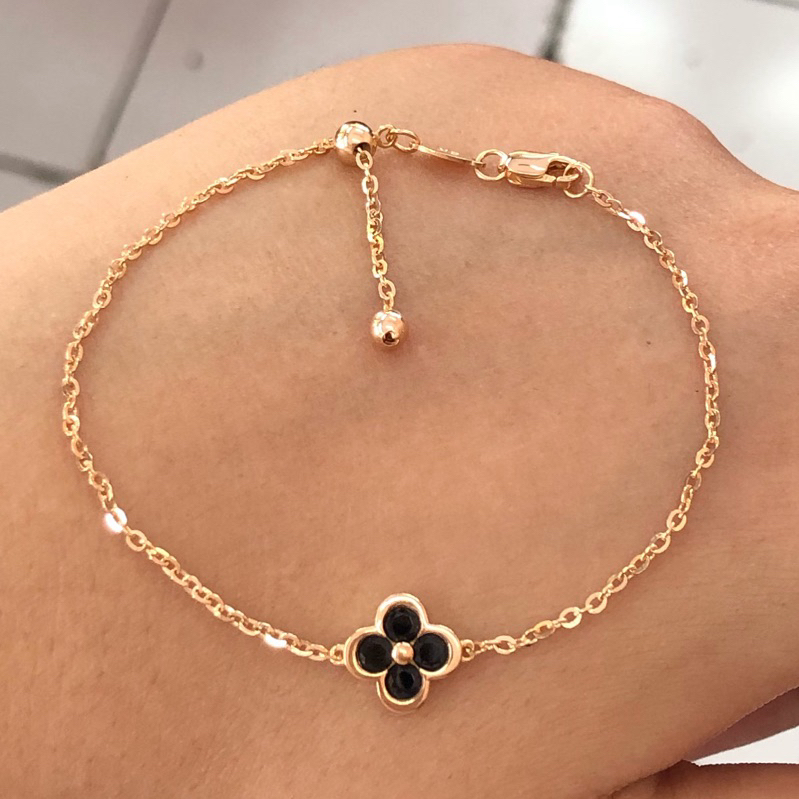 MA4- GELANG SERUT BUNGA UBS 2.05GR KADAR 375 PANJANG 15-19CM