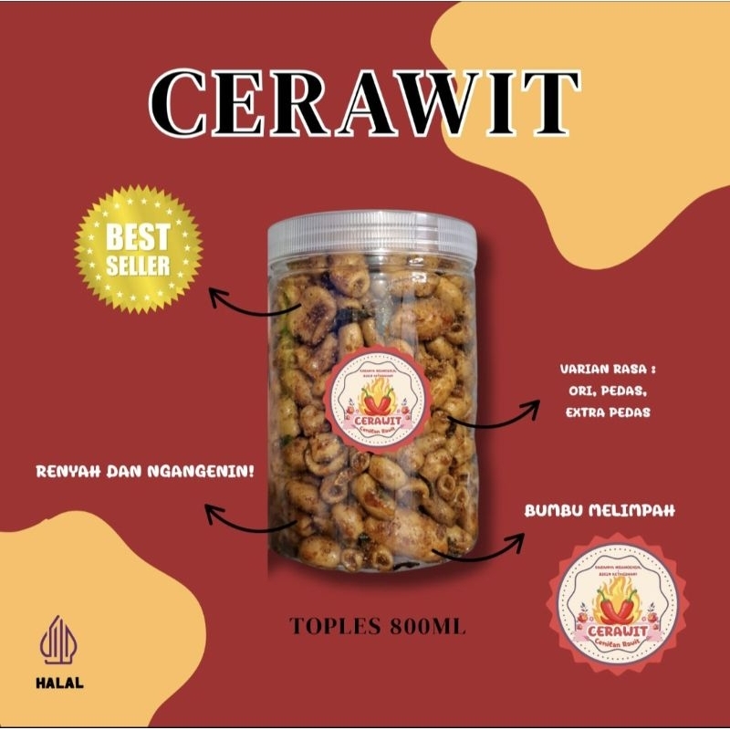 

Makaroni bantat toples 800 ml