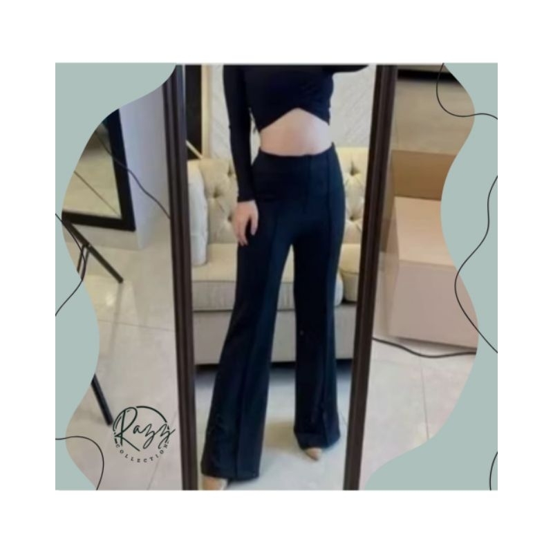 Bawahan celana clana cutbray/ celana panjang wanita celana kantor celan kulot scuba cutbray  jeans h