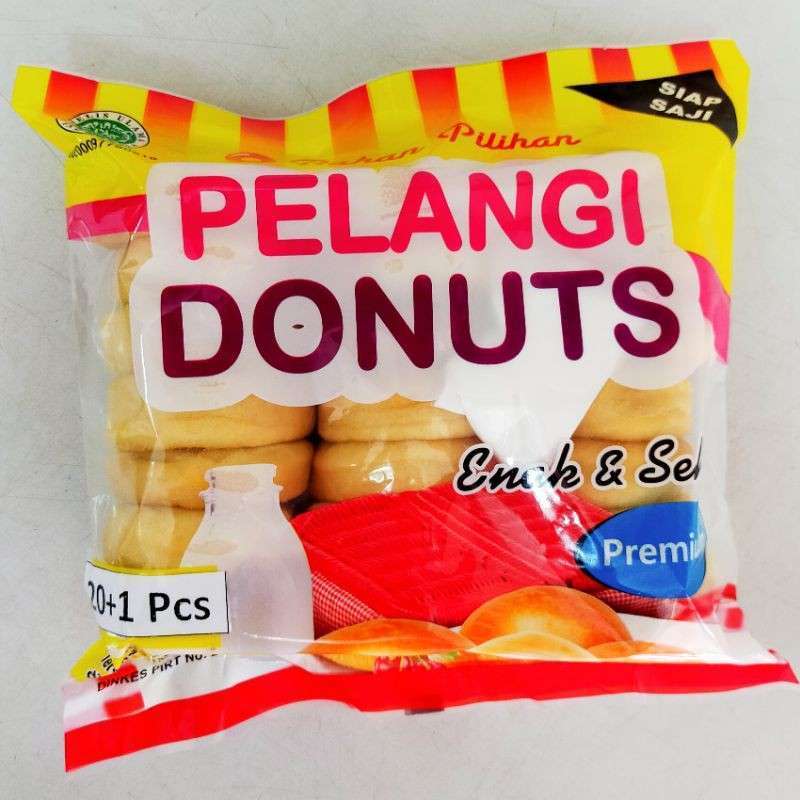 

DONUT PELANGI ISI 10pcs DONUT BESAR