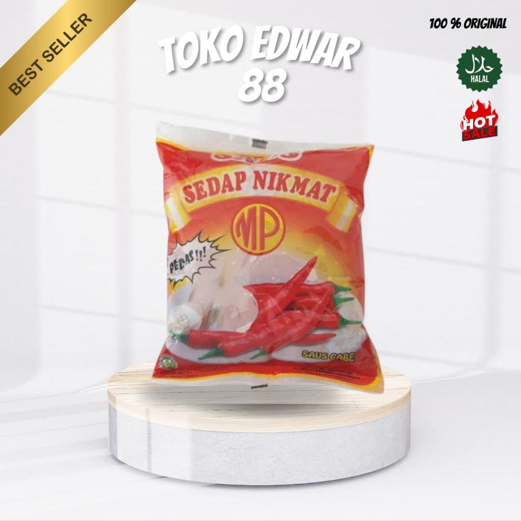 

SAMBAL MP SEDAP NIKMAT SAUS CABE 500GR / Saus Sambal Sedap Nikmat