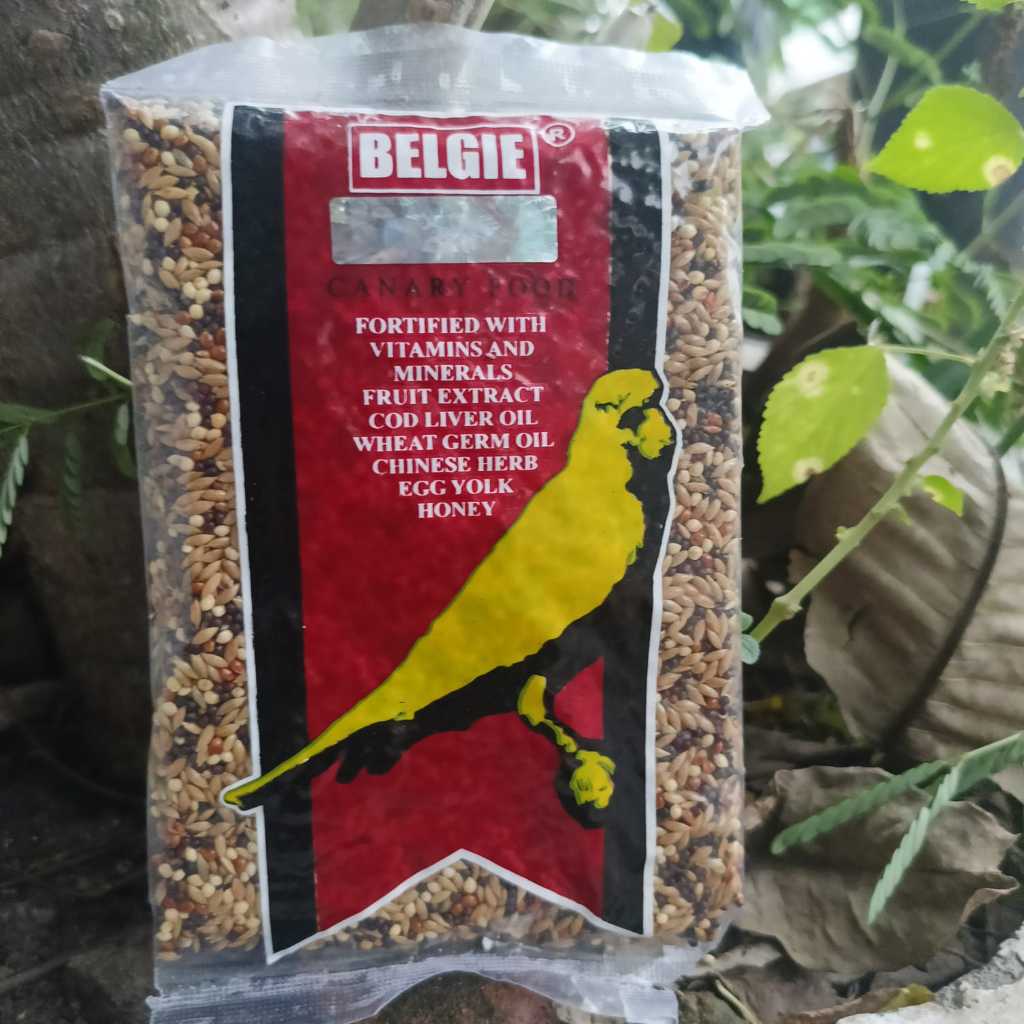 Pakan Burung Belgie Kenari Pakan Kenari Super Belgie XO Kenari Gacor Harian Lomba Burung Finch Canar