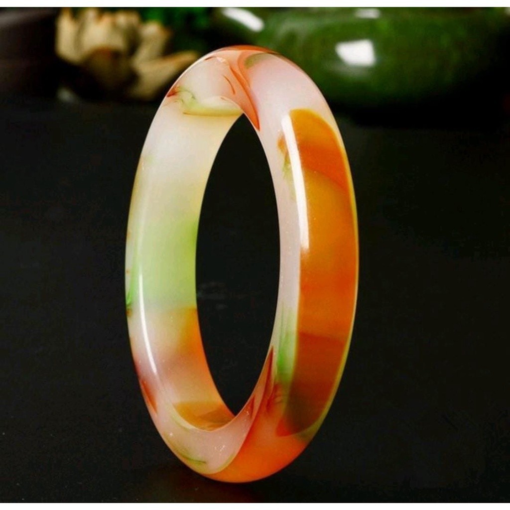 Gelang Terapi Kesehatan Batu Giok Natural - Gelang Giok Pria Wanita - Gelang Batu Giok Original