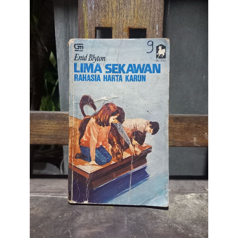 novel jadul lima sekawan rahasia harta karun karangan enid blyton