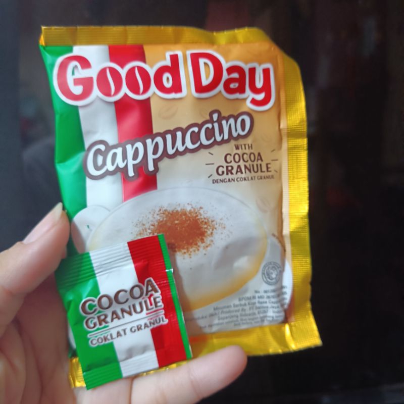 

GOOD DAY CAPPUCCINO SACHET 3 PC KOPI COFFEE INSTANT