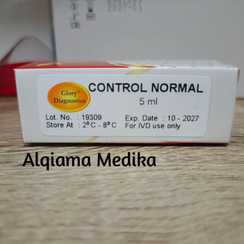 Control Normal Kimia Klinik 5 Ml Glory diagnostics
