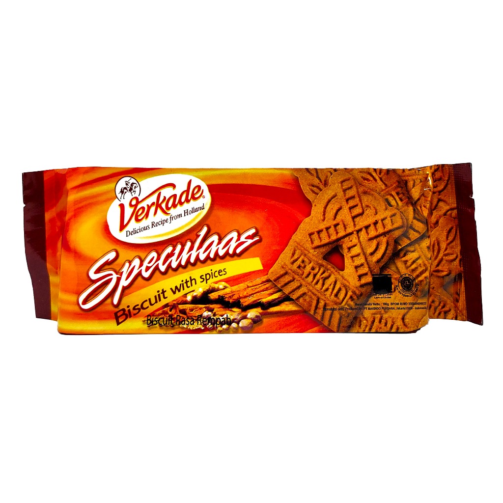 

BISKUIT REMPAH VERKADE SPECULAAS 100 GR 150 GR 200 GR MEDE BUTTER ORIGINAL