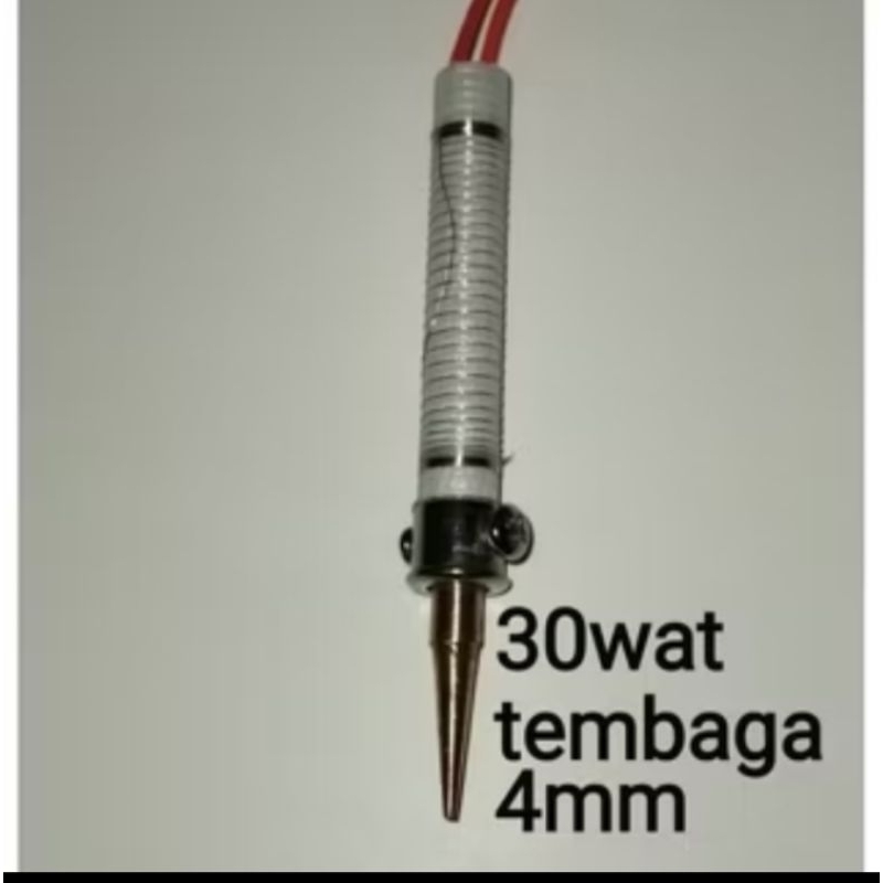 SET SOLDER TEMBAGA 30W 40W 60W ASLI MATA TEMBAGA MURNI ELEMEN SOLDER