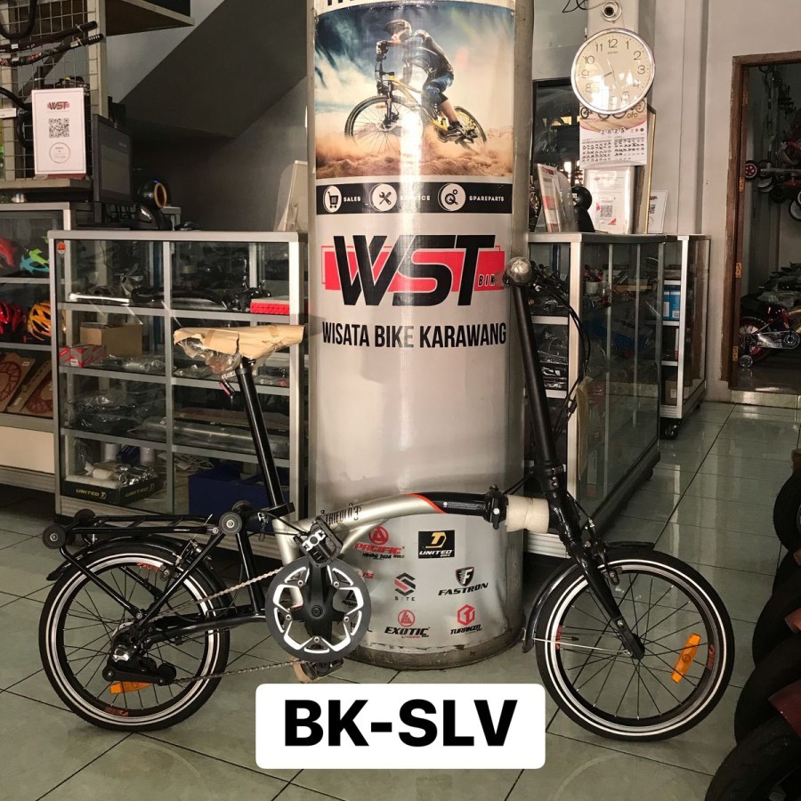 SEPEDA LIPAT UNITED TRIFOLD 3S NEW SEPEDA LIPAT 3