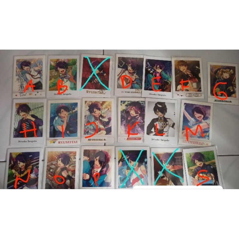 VARIOUS PASHA ENSEMBLE STARS RYUSEITAI Shinobu Sengoku & Midori