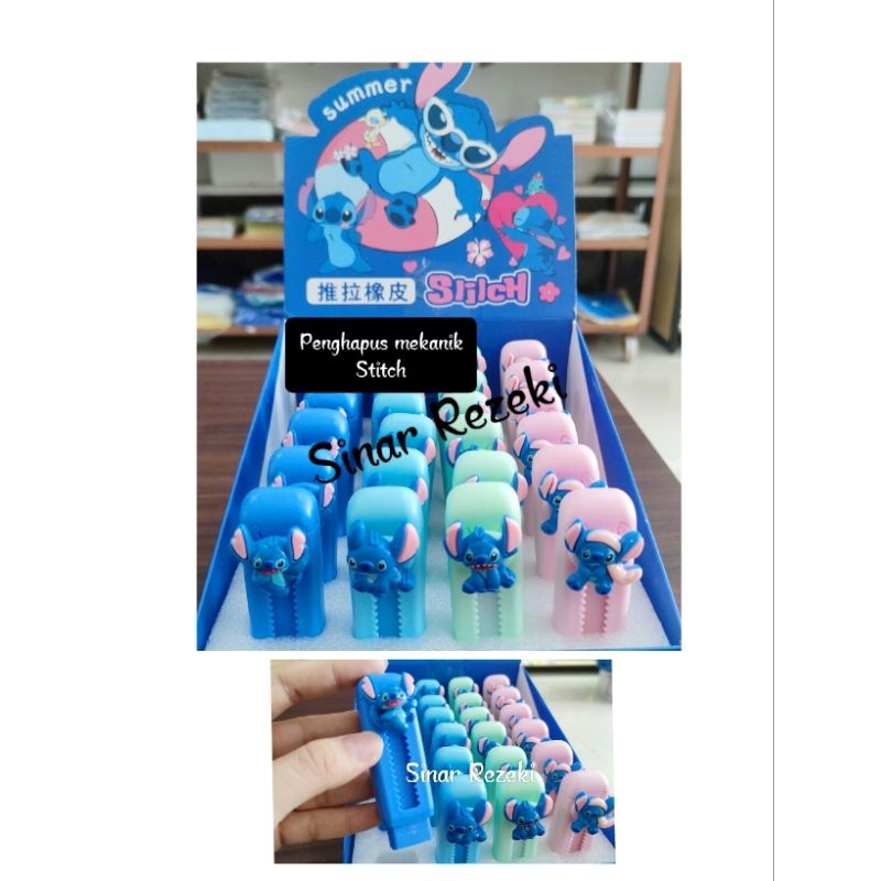 

1 buah!Penghapus mekanik stitch capybara/penghapus katik katik/penghapus mekanik capybara