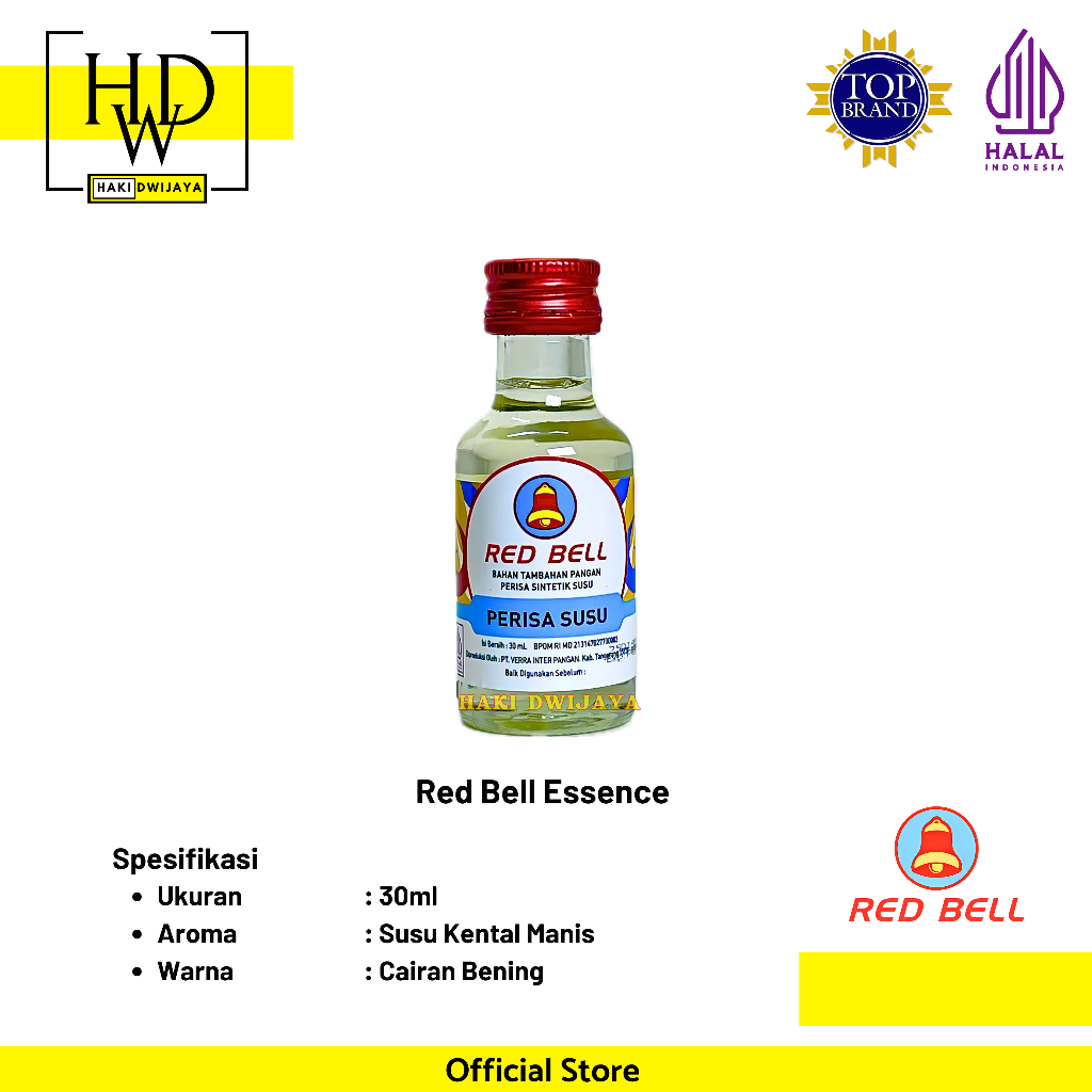 

[30ml] Red Bell Essence Susu Botol Kaca