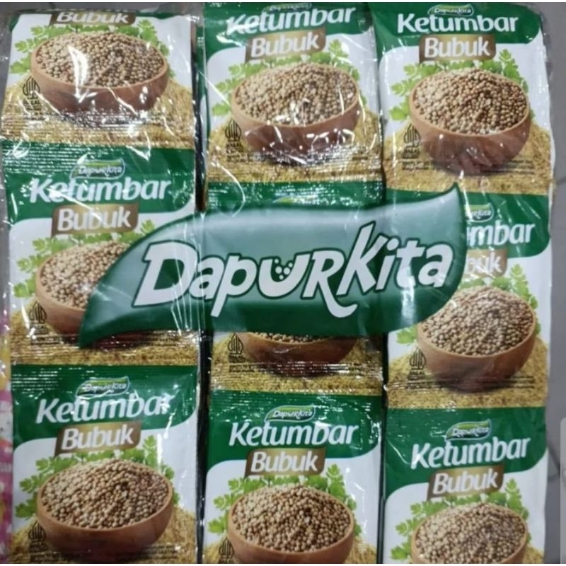 

[1PACK=6RENTENG@12PCS=72PCS] DAPUR KITA DAPURKITA KETUMBAR BUBUK 6 GRAM