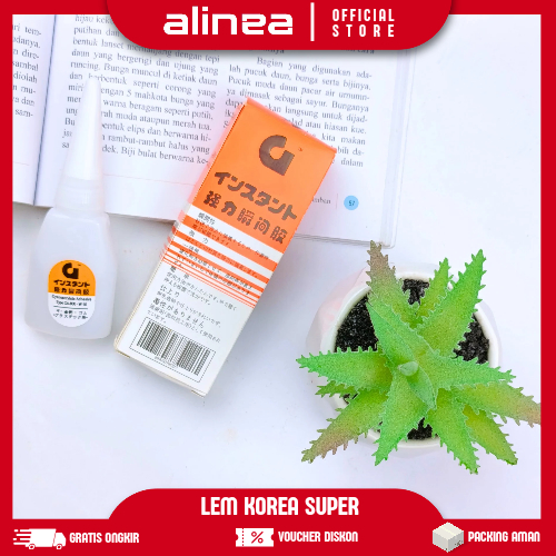 

Lem Korea super kuat Superglue G