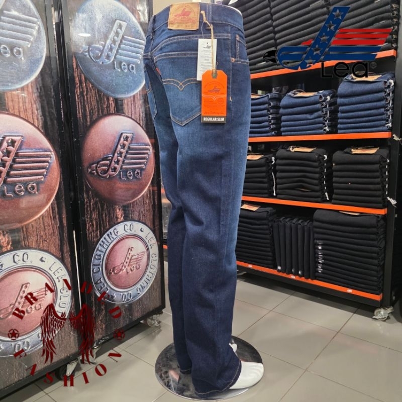 LEA JEANS CELANA PANJANG REGULERSLIM BIRU WASHING 605.82.05.99