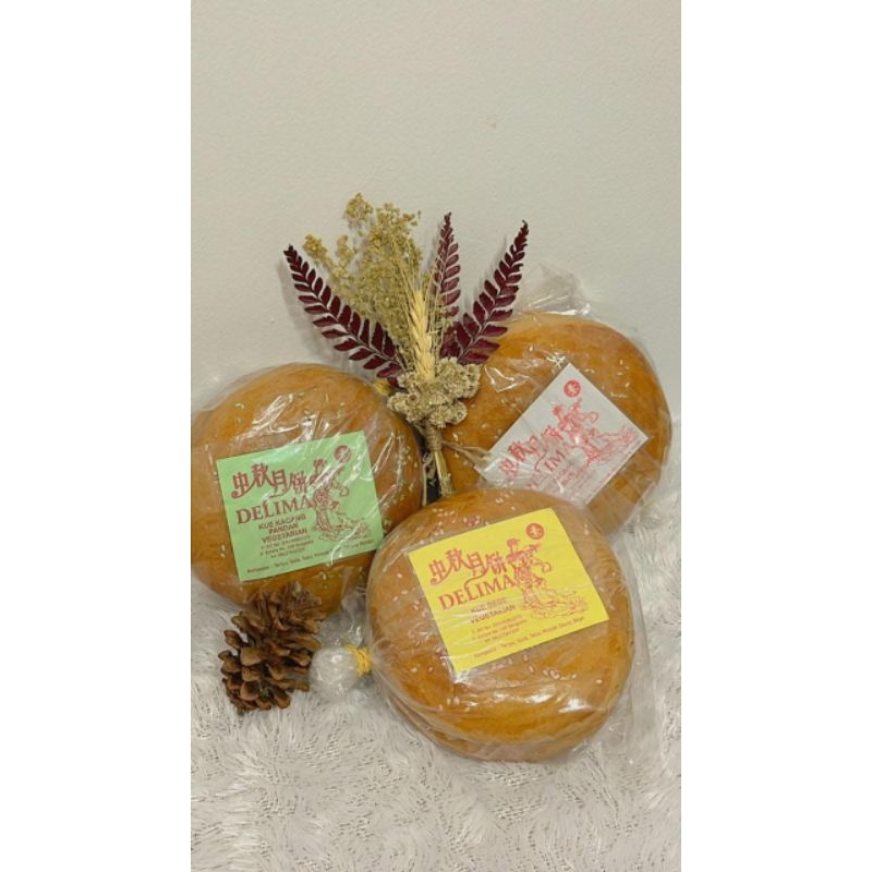 Kue Bulan Delima Mooncake vegetarian Bengkalis
