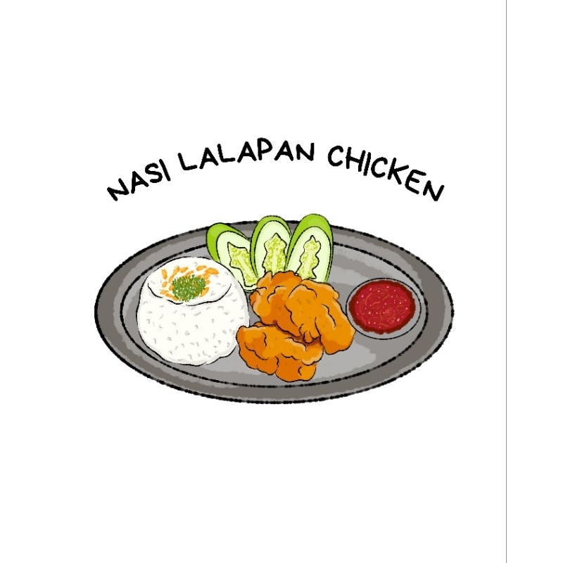ilustrasi makanan
