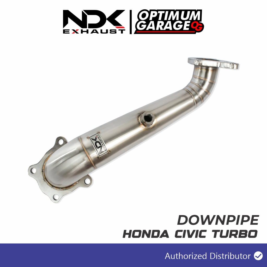 KNALPOT HONDA CIVIC TURBO  DOWNPIPE NDK EXHAUST
